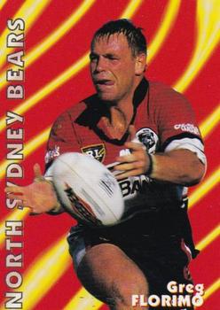1997 Fatty's Footy Fun Packs #34 Greg Florimo Front